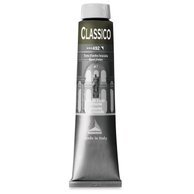 Maimeri Classico Oil Paint 200ml - Burnt Umber