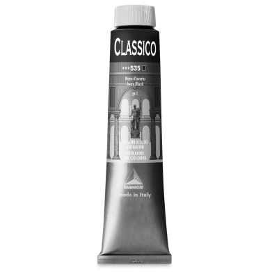 Maimeri Classico Oil Paint 200ml - Ivory Black