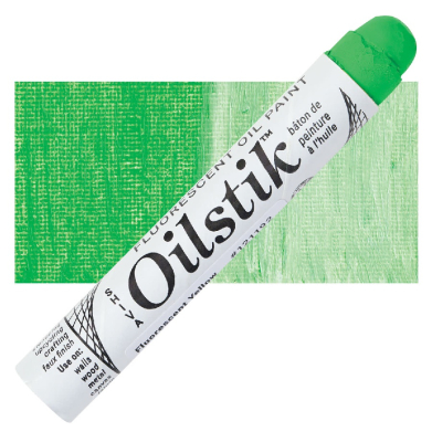 Richeson Shiva Oilstik Paintstik Professional Grade -Fluorescent Green
