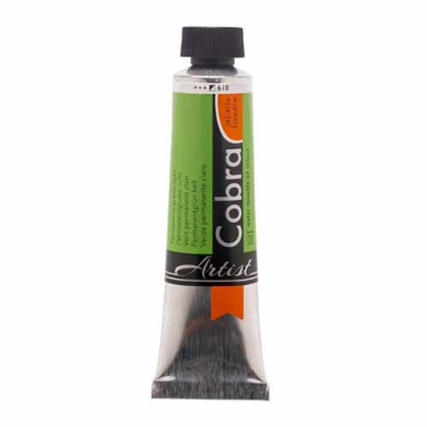 Cobra Artist Oil Paint (150ml)- Permanent Green Light  *Series 3  618