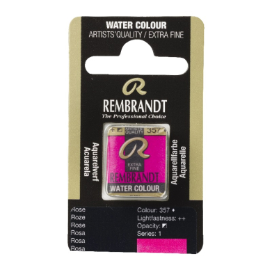 Rembrandt Professional Watercolor Half Pan -357 Rose