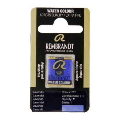 Rembrandt Professional Watercolor Half Pan -525 Lavender