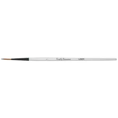 Daler Rowney Simply Simmons Mixed Media Brush - Short Handle, Liner, Size 1  DR255051001