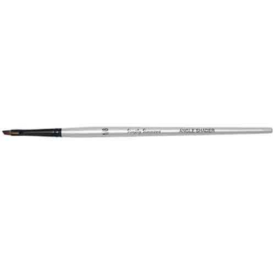 Daler Rowney Simply Simmons Mixed Media Brush - Short Handle, Angle Shader, Size 1/8"  DR255057012