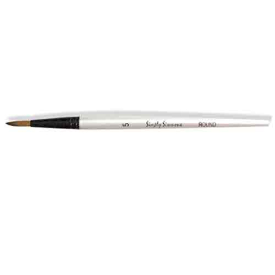 Daler Rowney Simply Simmons Mixed Media Brush - Short Handle, Round, Size 5 DR255085005