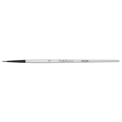 Daler Rowney Simply Simmons Mixed Media Brush - Short Handle, Round, Size 0 DR255085099