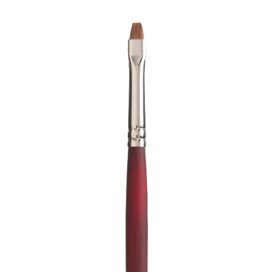 Princeton Velvetouch Series 3900 Synthetic Brush - Long Handle Bright 4   PRN3900B4