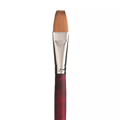 Princeton Heritage Series 4000 Synthetic Sable Brush - Long Handle Bright 20   PRN4000B200