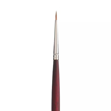 Princeton Velvetouch Series 3900 Synthetic Brush - Long Handle Round 0   PRN3900R0