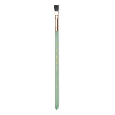 Princeton Neptune Series 4750 Synthetic Squirrel Brush – Short Handle Square Wash 1/4"  PRN4750AQ025