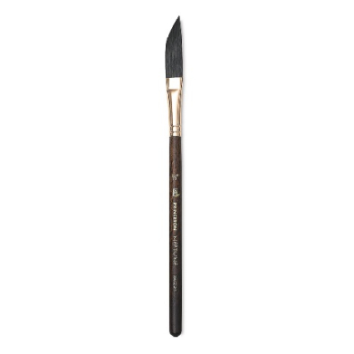Princeton Neptune Series 4750 Synthetic Squirrel Brush – Short Handle Dagger  1/2"  PRN4750DG050