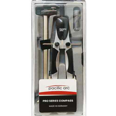 Pacific Arc Elite Pro Spring Bow Compass Set  PAPBS903CEX