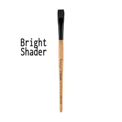 Princeton 6450 Series Catalyst Polytip Bristle Brush - Short Handle Bright Shader 2