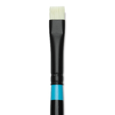 Princeton Aspen 6500 Series Brush for Oil & Acrylic - Long Handle Short Bright 10