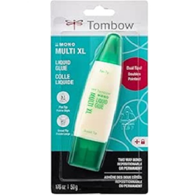 Tombow Mono Adhesive Multi XL Liquid Glue Dual Tip Applicator  TM62195