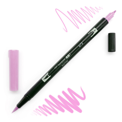 Tombow Dual Brush Pen -Orchid 673