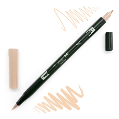 Tombow Dual Brush Pen -Cappuccino 942