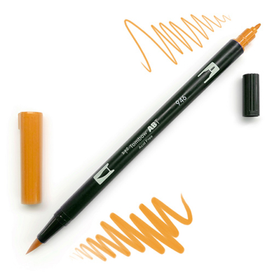 Tombow Dual Brush Pen -Gold Ochre 946