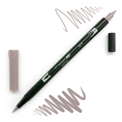 Tombow Dual Brush Pen -Warm Gray 2  N79