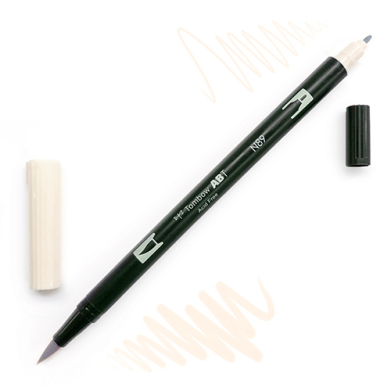 Tombow Dual Brush Pen -Warm Gray 1  N89