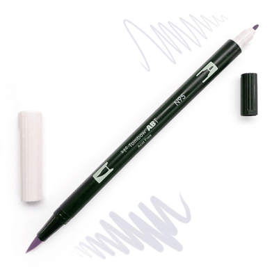 Tombow Dual Brush Pen -Cool Gray 1  N95
