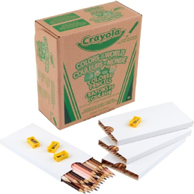 Crayola Colors of the World Colored Pencils Classpack  - (240Pack) 68-7505