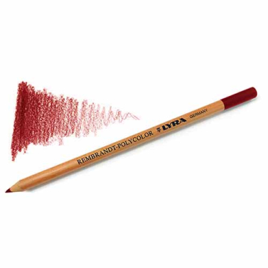 Lyra Rembrandt Polycolor Colored Pencil -Scarlet Lake Deep