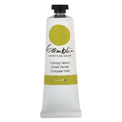 Gamblin Artists Oil Colors  (1.25oz/37ml) Canopy Green  1191