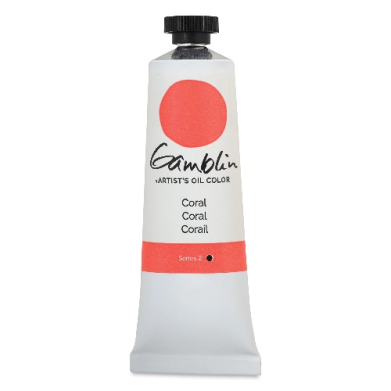 Gamblin Artists Oil Colors  (1.25oz/37ml) Coral  1250