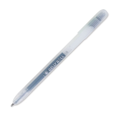 Sakura Retractable Glitter Gelly Roll Pen - Silver Stardust 35932