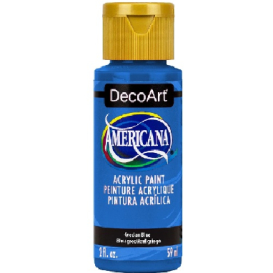 DecoArt Americana Acrylic Paint - (2oz/59ml) Grecian Blue