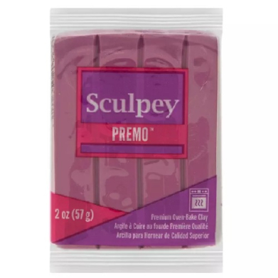 Sculpey Premo Oven-Bake Clay (2oz bar) - Mauve