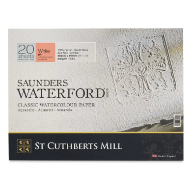 St Cuthbert's Waterford Watercolor Block - 20"X14" Hot Press  45930001011M