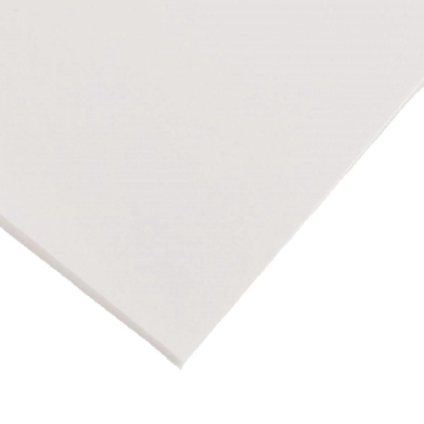Close-up of a white sheet of paper with a diagonal folded corner visible