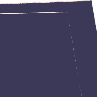 Abstract blue geometric background with overlapping shapes and light edge accents.