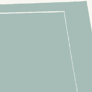 Abstract teal geometric shapes with overlapping angle outlines, creating a modern decorative motif.