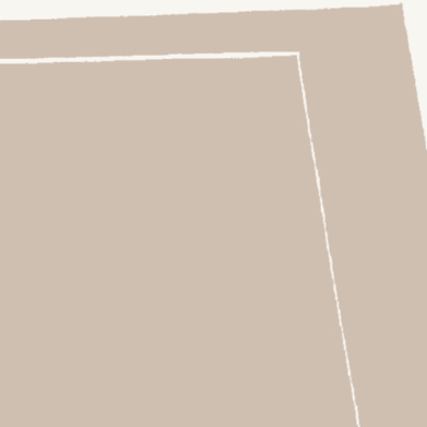 Abstract beige geometric shapes with white border lines, overlapping like frames.