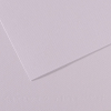 Close-up of lavender textured paper with two overlapping sheets forming a diagonal edge; embossed text along the bottom edge reading Canon.