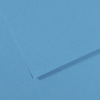 Two overlapping blue textured sheets of paper with diagonal edges and subtle shadows.