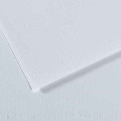 Close-up of white textured paper with a diagonal fold and fine grain pattern.