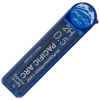 Blue plastic case containing 0.5 mm 2H graphite leads (Pacific Arc) for mechanical pencils.