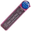 Pink plastic case of 0.9 mm graphite leads (2H) from Pacific Arc, labeled for high-precision drawing