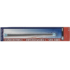 Product packaging for a mechanical pencil refill; clear tube with blue cap inside a blue-to-red blister pack.