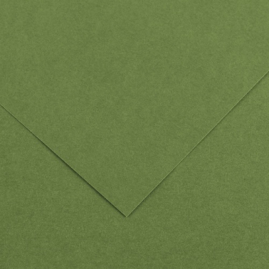 Green textured paper with a diagonal fold forming a V-shaped corner at the center-bottom area.