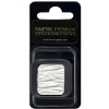 Product packaging for Finetec Premium; small white coiled thread inside a black frame on a clear blister card.