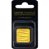 Finetec Premium gold square filter in a black frame, mounted on retail packaging.