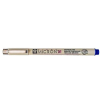Fine-line Micron 01 technical drawing pen with a blue cap.