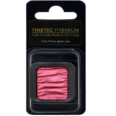 Finetec Premium pink pigment block in black blister packaging with the label 'High Quality Made in Germany'.
