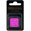 Finetec Premium pearl pigment in magenta, displayed in a square jar on a black blister-pack with a label reading 'FINETEC PREMIUM High Quality Made in Germany'