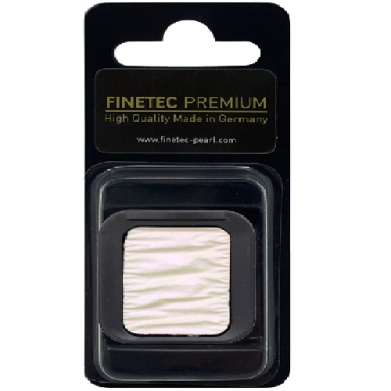 Finetec Premium pearl pigment block in black blister pack with label 'High Quality Made in Germany'